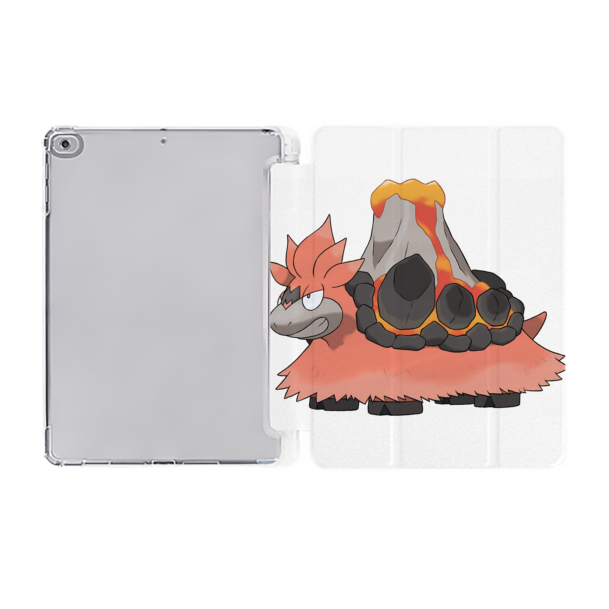 （画像用） ポケットモンスター Pokémon IPad ケース ペン収納付き 三つ折りスタンド PUレザー×シリコン 対応機種9.5/10.5/10.9インチ